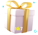 Receba seus bônus de boas-vindas no Nk7